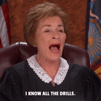 I Know All The Drills 