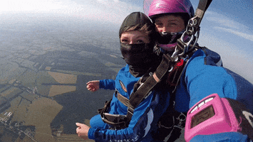 AlbatrosFallschirmsport sport fun cool hamburg GIF