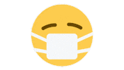 emojivid emoji emojivid smileys medicalmask Sticker