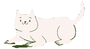 Happy Cat Sticker by Sherchle