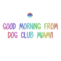 Sticker by Dog Club Miami