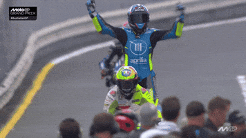 Happy Phillip Island GIF by MotoGP™