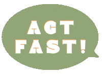 Act Now Sticker by Jungalow®