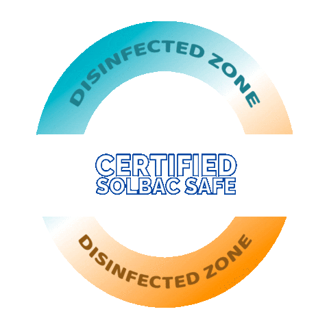 SolbacPH clean spray sds sanitize Sticker