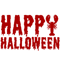 Halloween Lobster Sticker by UMass Dining