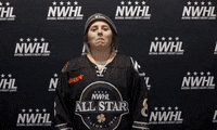 NWHL funny hockey pop bubble GIF