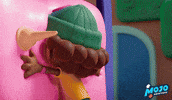 Freezing Ice Cream GIF by Mojo Swoptops