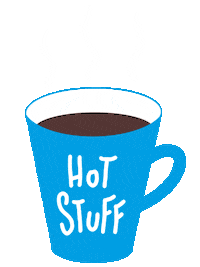 Hot Stuff Coffee Sticker by sternundberg