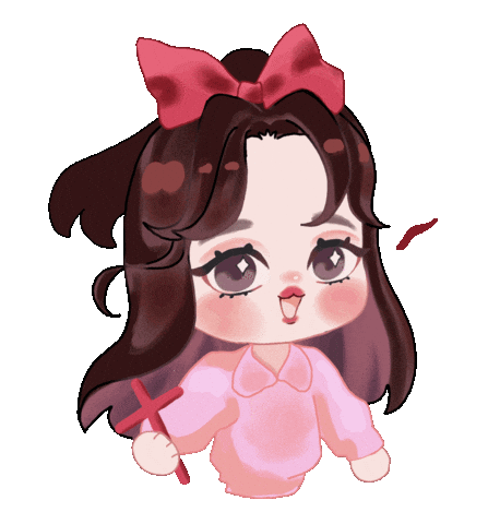 Cross Coquette Sticker