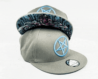 Capichecaps blue bride grey gray GIF