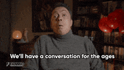 fanmio talking chat talk conversation GIF