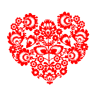 heart love Sticker by Facebook Polska