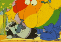 sad rainbow brite GIF