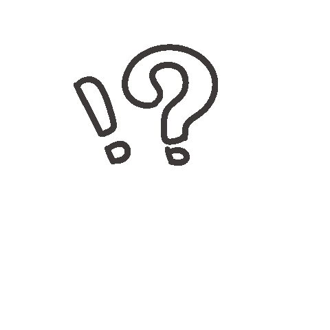 驚訝 驚嘆號 Sticker