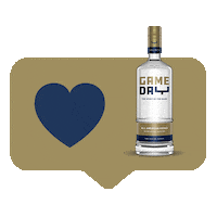 Georgia Tech Navy Sticker by GameDay Vodka