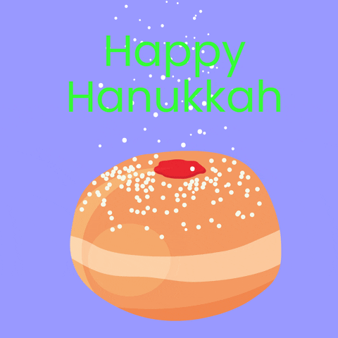 tokkigifting giphyupload holiday hanukkah pastry GIF