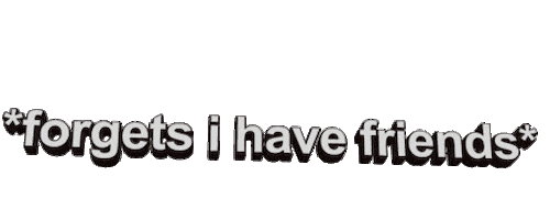 friends Sticker by AnimatedText