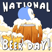 Celebration Drinking GIF by Pudgy Penguins