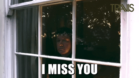 Miss You Reaction GIF by Travis