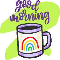 Good Morning Sticker
