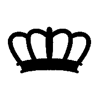 theshuttertree queen crown tree tape Sticker