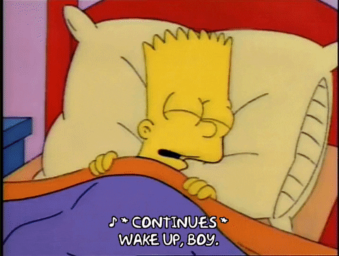 wake up GIF