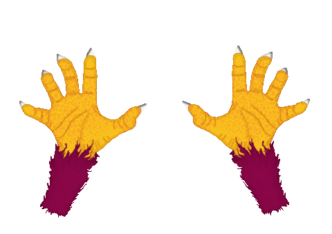 Sign Language Halloween Sticker