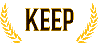 Keep Calm Drink Beer Sticker by Sunset Brew