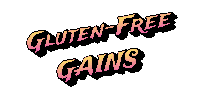 Gains Gluten Sticker by Aquafaba Test Kitchen