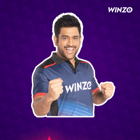 Ms Dhoni GIF by WinZO Games