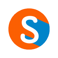 Orange Abc Sticker