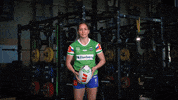 Rugby League Green Machine GIF by Canberra Raiders