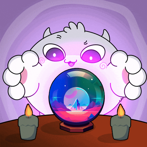 dokisofficial giphyupload magical manifest psychic GIF