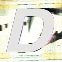 Glitch Alphabet GIF by #BASILIO