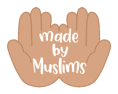 Made By Muslims Sticker by My Salah Mat