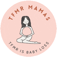 Baby Loss Blaw Sticker by TFMR Mamas
