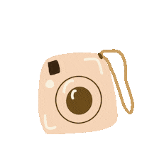 isaleyvablog kawaii photo camera boho Sticker