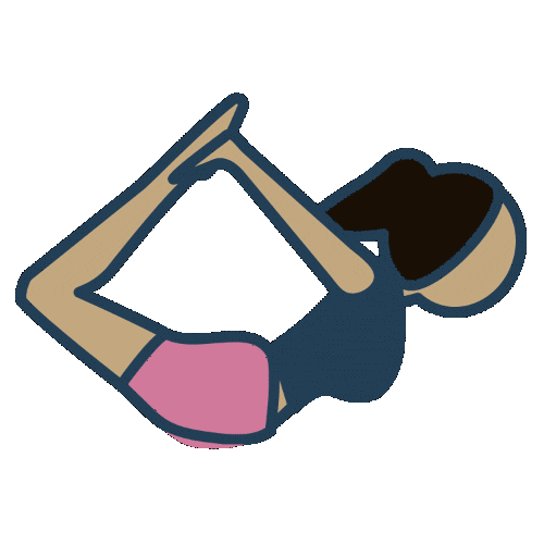 yogashanna giphyupload yoga yogashanna yoga shanna Sticker