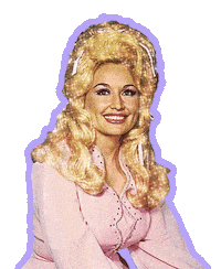 Dolly Parton Sticker Sticker by studio.shop