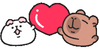 In Love Heart Sticker
