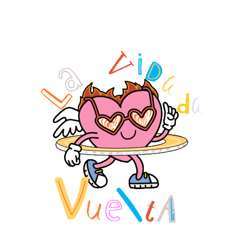 olgatanonoficial giphyupload love heart corazon Sticker
