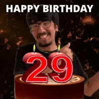 Happy 29th Birthday