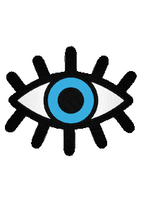 Evil Eye Sticker by Martha of Miami