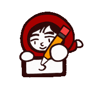 Happy Digital Art Sticker