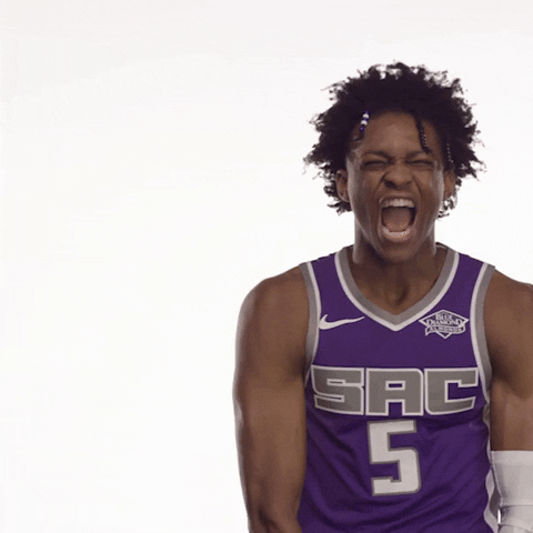 Fox Yell GIF by Sacramento Kings