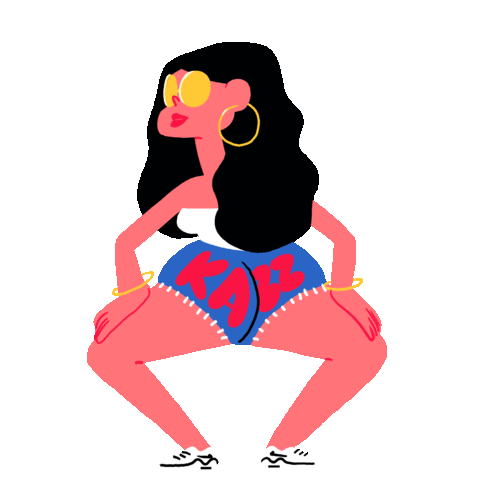 girl argentina Sticker by The Juan Casal Studio