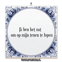 Vrijheid Frustratie Sticker by Tegelspreuken.nl