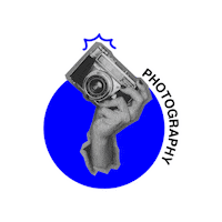 ENTAJ design blue hand photography Sticker
