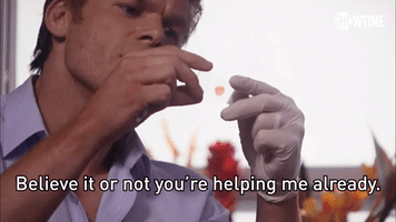 You're Helping Me Already