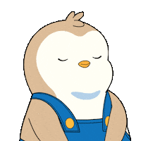 Happy Chill Out Sticker by Pudgy Penguins